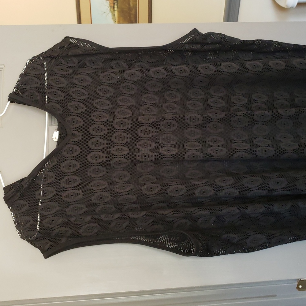 Body cover up Bl mesh